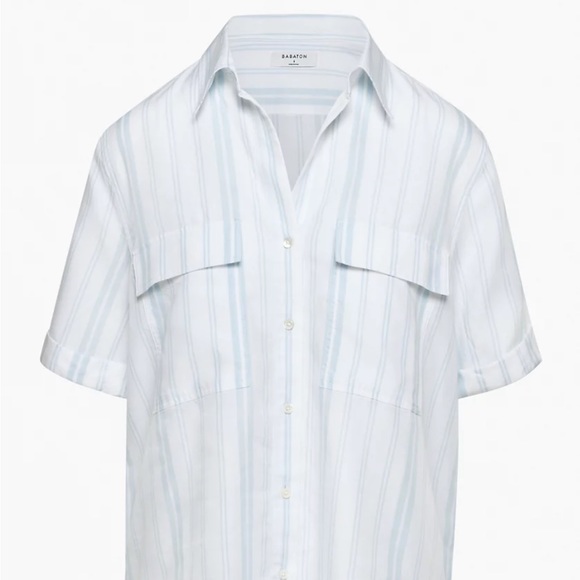 Aritzia Babaton New Utility Shortsleeve Shirt - Picture 4 of 7